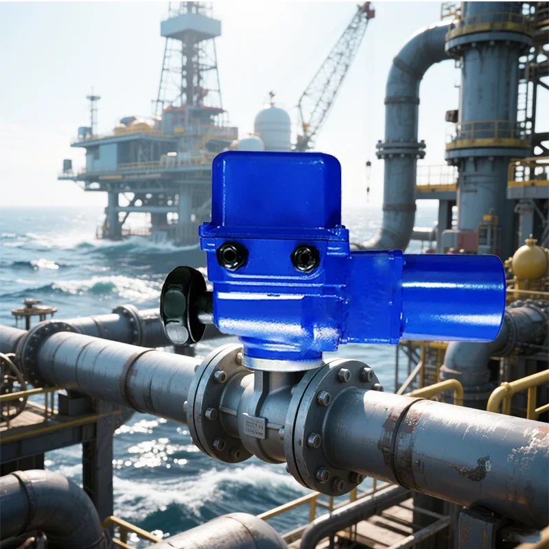 OAP Electric Actuator for Offshore Platform Quarter Turn On/Off 220VAC/380VAC 50Hz Butterfly Structure for Water Media
OAP Electric Actuator for Offshore Platform Quarter Turn On/Off 220VAC/380VAC 50Hz Butterfly Structure for Water Media