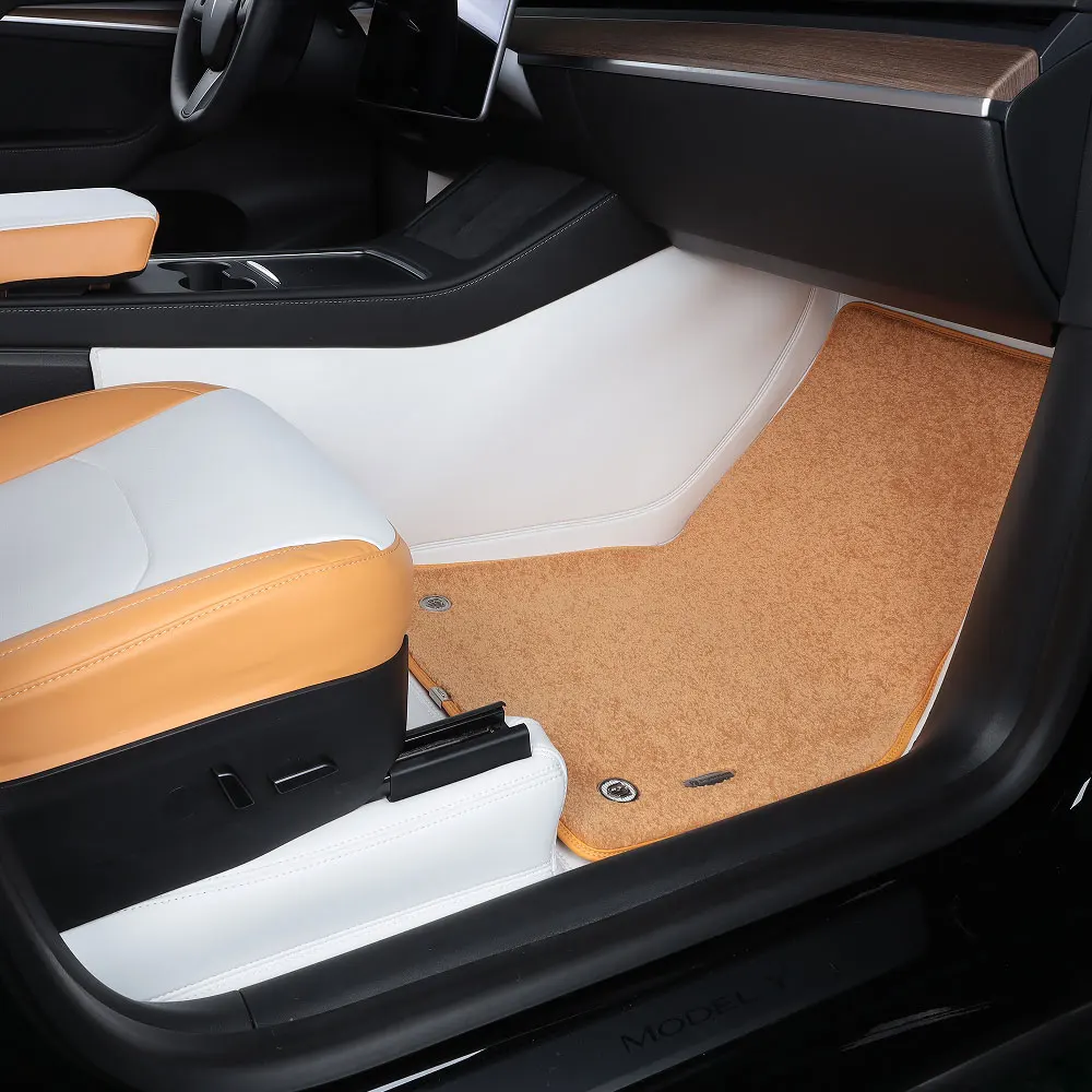 2026 new special model customized White Wear-Resistant Leather 2019 2026 Model Y 3 detachable velvet carpet car floor mat
2026 new special model customized White Wear-Resistant Leather 2019 2026 Model Y 3 detachable velvet carpet car floor mat