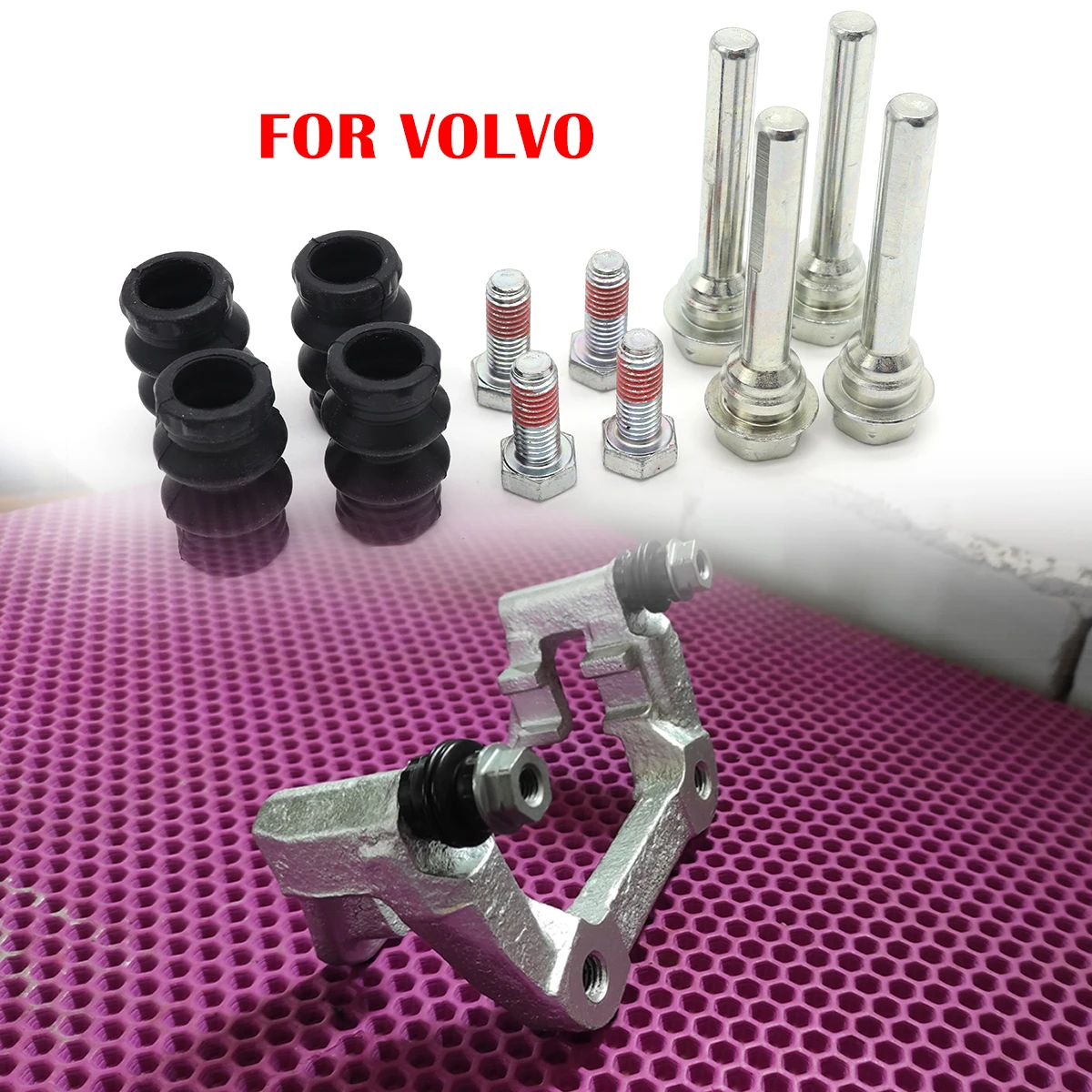 12pc Rear Left Right Brake Caliper Cylinder Slider Guide Pin For Disc Housing Bolts Rubber Bush Boot Seal Kit FOR VOLVO XC60 V60
12pc Rear Left Right Brake Caliper Cylinder Slider Guide Pin For Disc Housing Bolts Rubber Bush Boot Seal Kit FOR VOLVO XC60 V60