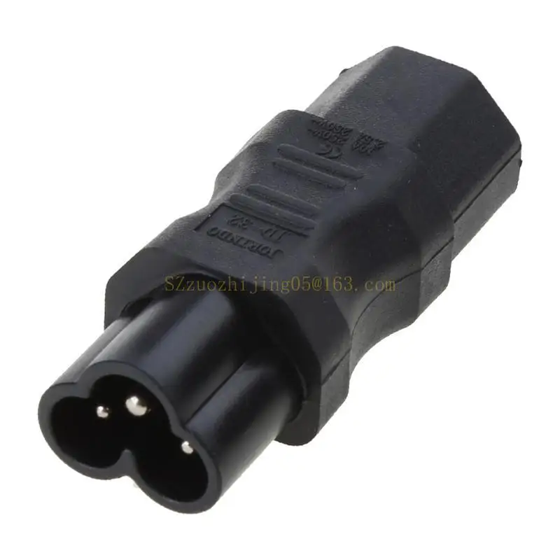 IEC 320 3-PIN C13 ЖЕНЩИНА В Мужчина Cloverleaf Plug Pult Adapter Converter Best Sale
IEC 320 3-PIN C13 ЖЕНЩИНА В Мужчина Cloverleaf Plug Pult Adapter Converter Best Sale
