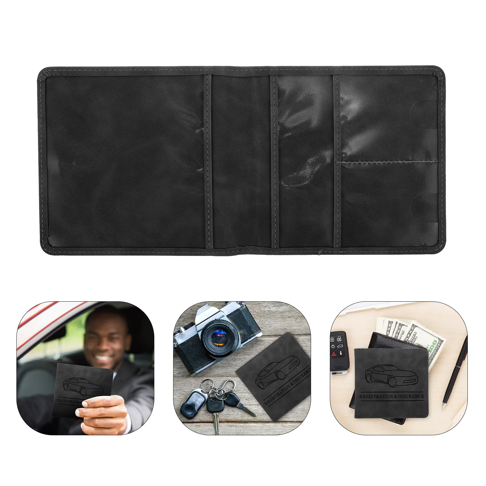 Drive License Holder Large Capacity Lightweight Credit Id Card Holder for Men Women Perfect Car Registration Insurance Organizer
Drive License Holder Large Capacity Lightweight Credit Id Card Holder for Men Women Perfect Car Registration Insurance Organizer