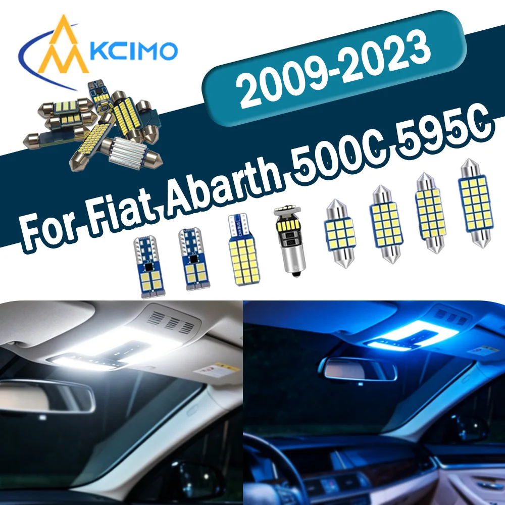 Automotive Interior LED Light Bulbs Kit CANBUS Anti-error Map Reading Lamps Fit For Fiat Abarth 2009-2023 Interior Accessories
Automotive Interior LED Light Bulbs Kit CANBUS Anti-error Map Reading Lamps Fit For Fiat Abarth 2009-2023 Interior Accessories
