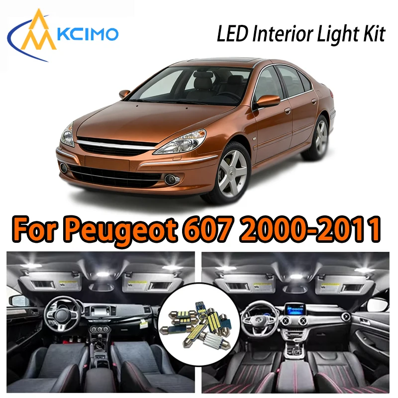LED Kit For Peugeot 607 2000-2011 Interior Lights, Two Colors Choice Super Bright Easy Install Atmosphere Lamp
LED Kit For Peugeot 607 2000-2011 Interior Lights, Two Colors Choice Super Bright Easy Install Atmosphere Lamp
