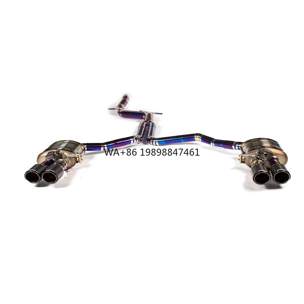 OEM Auto Performance Parts for Audi A6 A7 C7 C8 2.0 Racing Titanium Exhaust Pipes Muffler Stainless Steel 304 Material
OEM Auto Performance Parts for Audi A6 A7 C7 C8 2.0 Racing Titanium Exhaust Pipes Muffler Stainless Steel 304 Material