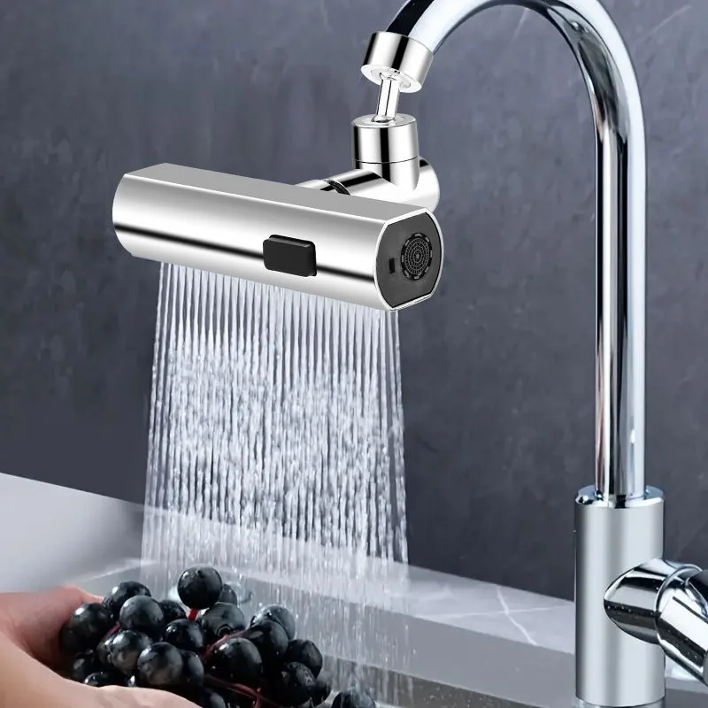 Kitchen Faucet Splash-proof Artifact Waterfall Water Outlet Universal Rotating Bubbler Booster Extension Universal Joint
Kitchen Faucet Splash-proof Artifact Waterfall Water Outlet Universal Rotating Bubbler Booster Extension Universal Joint