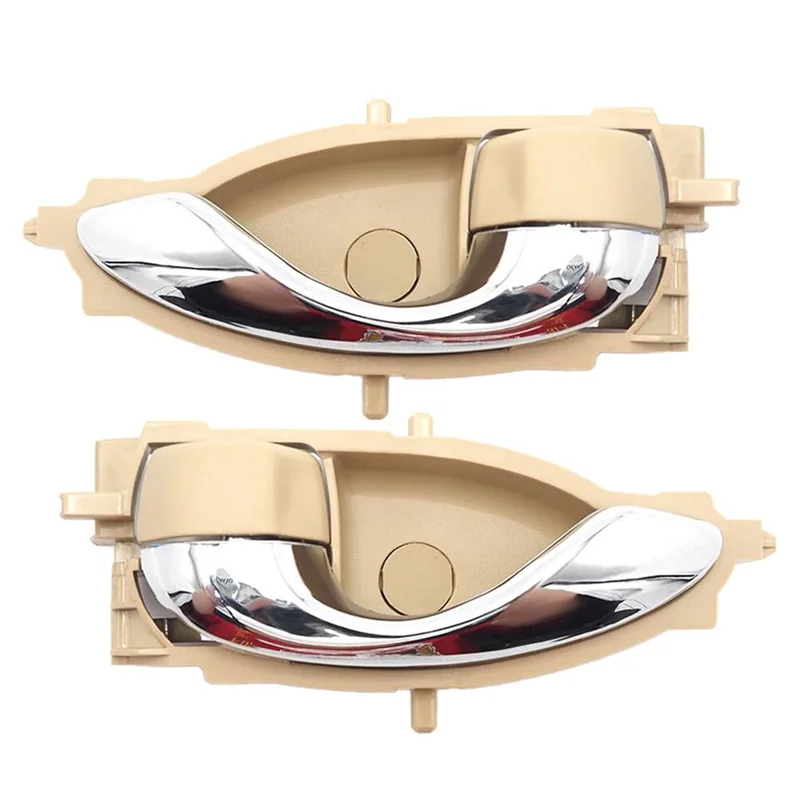 R2-1 Pair Beige With Plating Front Left & Right Inner Interior Door Handle For Toyota Vios Yaris 2013-2022
R2-1 Pair Beige With Plating Front Left & Right Inner Interior Door Handle For Toyota Vios Yaris 2013-2022