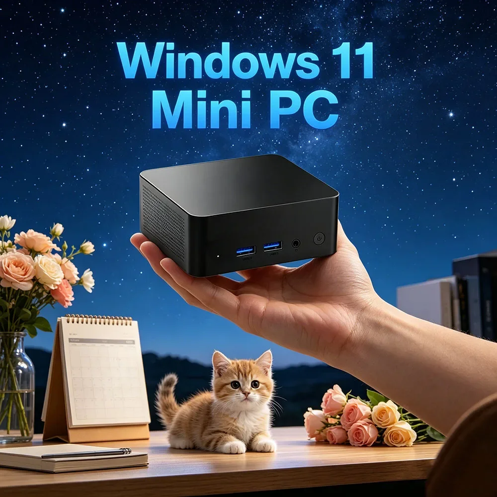 Top-tier Windows 11 Pro Mini PC Core I3 6100 32GB RAM 1TB/2TB SSD BT5.2 WiFi6 4K HD Office Gaming PC 3 Years Warranty
Top-tier Windows 11 Pro Mini PC Core I3 6100 32GB RAM 1TB/2TB SSD BT5.2 WiFi6 4K HD Office Gaming PC 3 Years Warranty