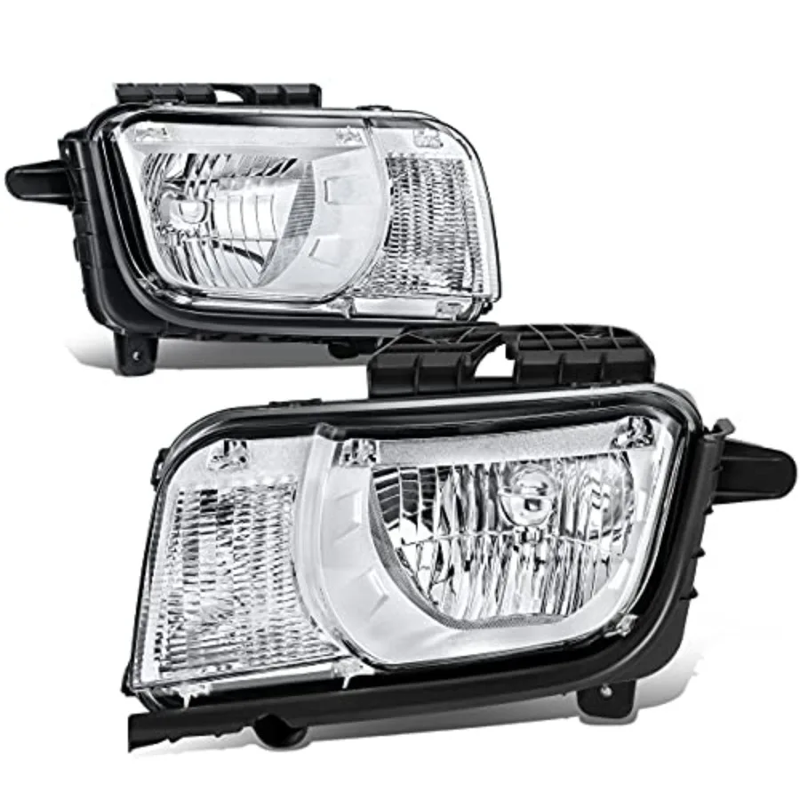 LED DRL Headlights Assembly for 2010-2013 Chevy Camaro Driver and Passenger Side Replacement with Halogen DRL Turn Signal Chrom
LED DRL Headlights Assembly for 2010-2013 Chevy Camaro Driver and Passenger Side Replacement with Halogen DRL Turn Signal Chrom