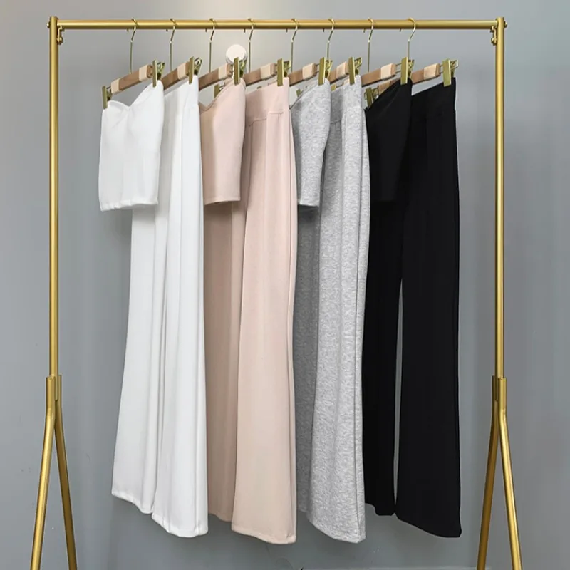 Comfortable Faionable New Women's Slim Fit oulder Bared Tube Top And Casual Pants Set Dongda Gate Sle Polyester Material
Comfortable Faionable New Women's Slim Fit oulder Bared Tube Top And Casual Pants Set Dongda Gate Sle Polyester Material