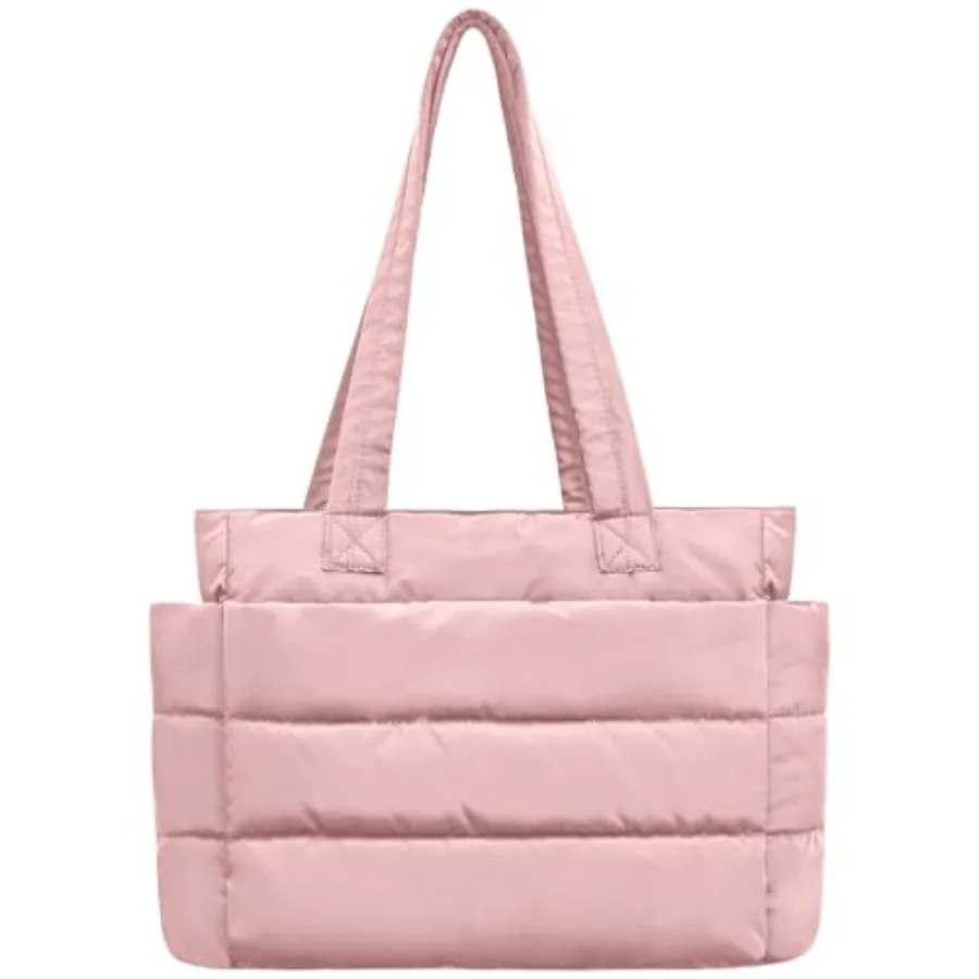charlore Tote Bag for Women, Puffer Quilted Handbag with Compartments Lightweight Puffy Shoulder Bag for Travel, Work, Gym
charlore Tote Bag for Women, Puffer Quilted Handbag with Compartments Lightweight Puffy Shoulder Bag for Travel, Work, Gym
