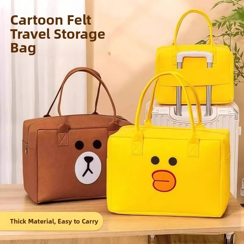 Lightweight Large Capacity Children's Luggage Bag Travel Bag Storage Handbag Cartoon Plush Material without Pull Rod
Lightweight Large Capacity Children's Luggage Bag Travel Bag Storage Handbag Cartoon Plush Material without Pull Rod