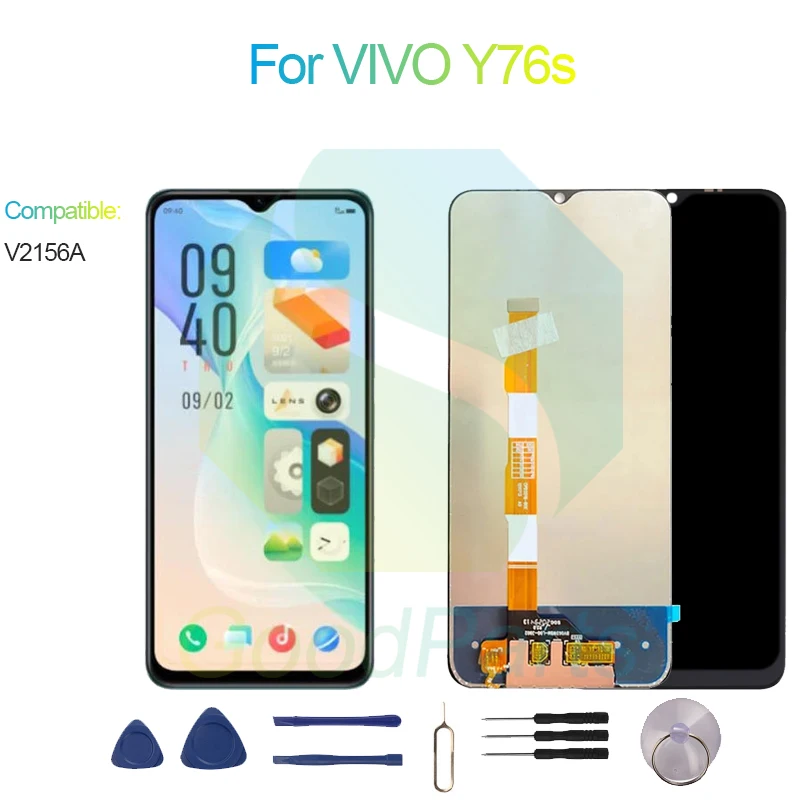 ЖК-экран для VIVO Y76s 6,58 дюймов V2156A для VIVO Y76s, сменный сенсорный дигитайзер в сборе
ЖК-экран для VIVO Y76s 6,58 дюймов V2156A для VIVO Y76s, сменный сенсорный дигитайзер в сборе