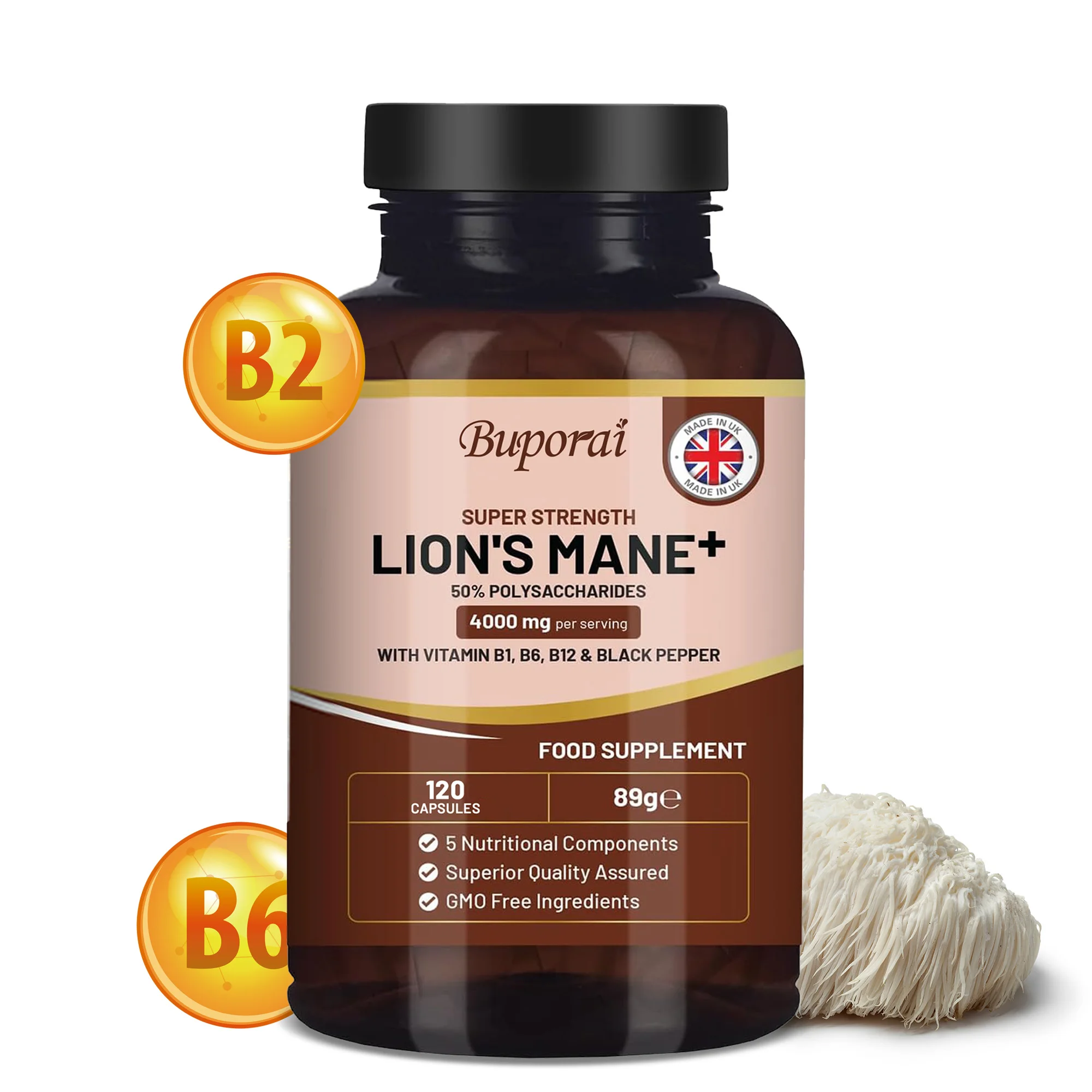 Грибная добавка Lions Mane — повышает память и поддержку здоровья мозга, улучшает мышление, концентрацию и эффективность работы 
Грибная добавка Lions Mane — повышает память и поддержку здоровья мозга, улучшает мышление, концентрацию и эффективность работы