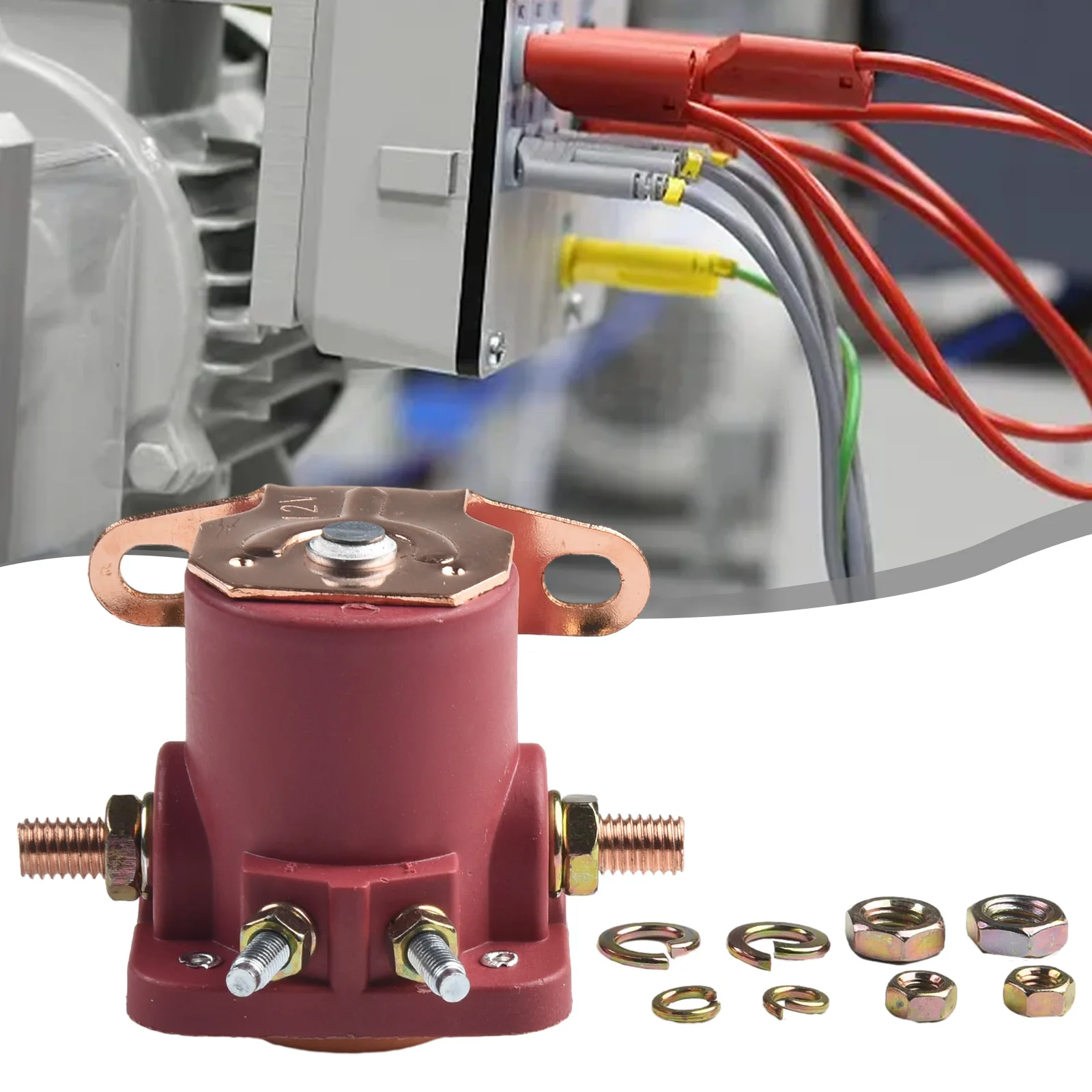 Red 12V Starter Solenoid Relay SW-3 Heavy Duty Marine Switch For Ford Truck Car Engine Starting Control Replacement Part
Red 12V Starter Solenoid Relay SW-3 Heavy Duty Marine Switch For Ford Truck Car Engine Starting Control Replacement Part