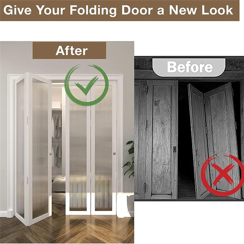 A84E-Bifold Closet Door Hardware Repair Kit-4 Set Includes Top For 7/8" To 1" Sliding Door Track
A84E-Bifold Closet Door Hardware Repair Kit-4 Set Includes Top For 7/8" To 1" Sliding Door Track