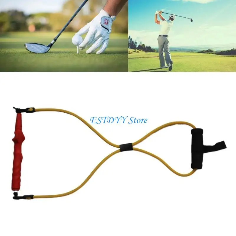 G6DE Golf Swing Practice Rope Golf Swing Training Elastic Pull Rope Trainer Tool
G6DE Golf Swing Practice Rope Golf Swing Training Elastic Pull Rope Trainer Tool
