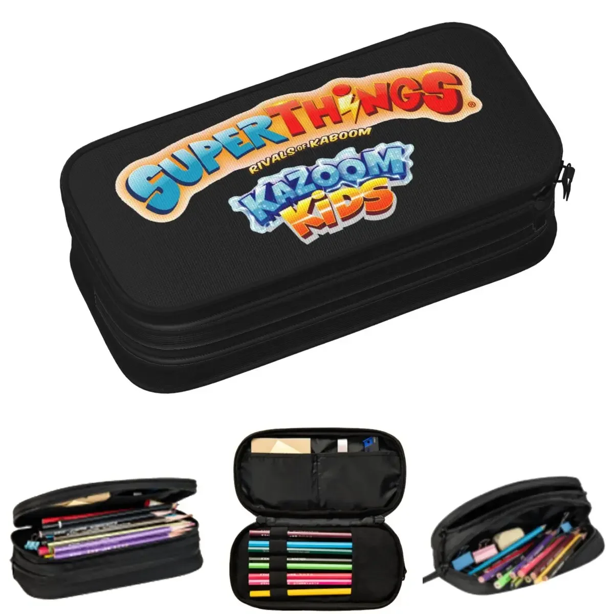 Superthings Pencil Cases for Student Gifts Pen Box Pencil Bag Big Capacity Pencil Pouch Storage Stationery Supplies
Superthings Pencil Cases for Student Gifts Pen Box Pencil Bag Big Capacity Pencil Pouch Storage Stationery Supplies