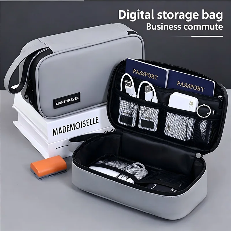Lightweight Business Data Cable Organizer Multi-Functional Portable Digital Storage Box Mobile Hard Drive Phone Charger Storage
Lightweight Business Data Cable Organizer Multi-Functional Portable Digital Storage Box Mobile Hard Drive Phone Charger Storage