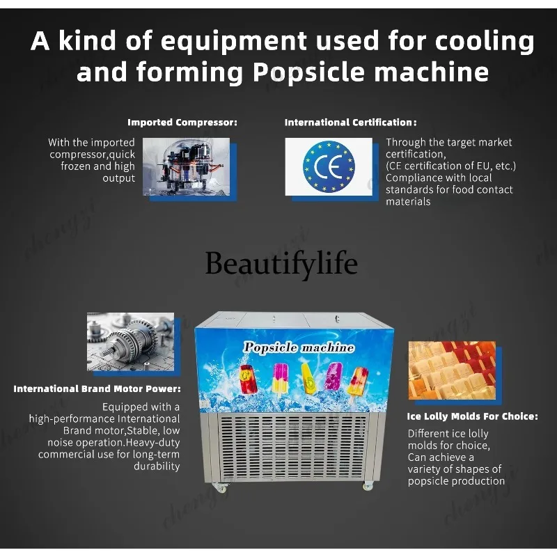 A81 Silent Running Popsicle Machine Low Noise Ice Pop Maker Suitable For Quiet Zones Malls Indoor Markets And Shopping Centers
A81 Silent Running Popsicle Machine Low Noise Ice Pop Maker Suitable For Quiet Zones Malls Indoor Markets And Shopping Centers