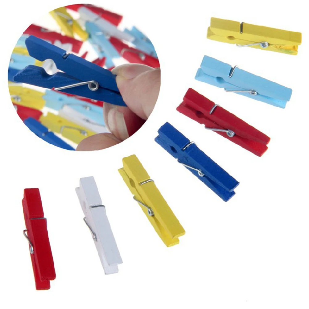 Colorful Wooden Clothespins 4 5cm Hardwood Rust Resistant Lightweight Practical Craft Projects Photo Clips Storage Clamp
Colorful Wooden Clothespins 4 5cm Hardwood Rust Resistant Lightweight Practical Craft Projects Photo Clips Storage Clamp