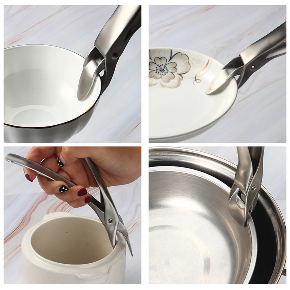 Anti Scalding Bowl Clip Plate Clamp Tongs Hot Gripper Non Slip Kitchen Stainless Steel Microwave Oven Safe Use
Anti Scalding Bowl Clip Plate Clamp Tongs Hot Gripper Non Slip Kitchen Stainless Steel Microwave Oven Safe Use