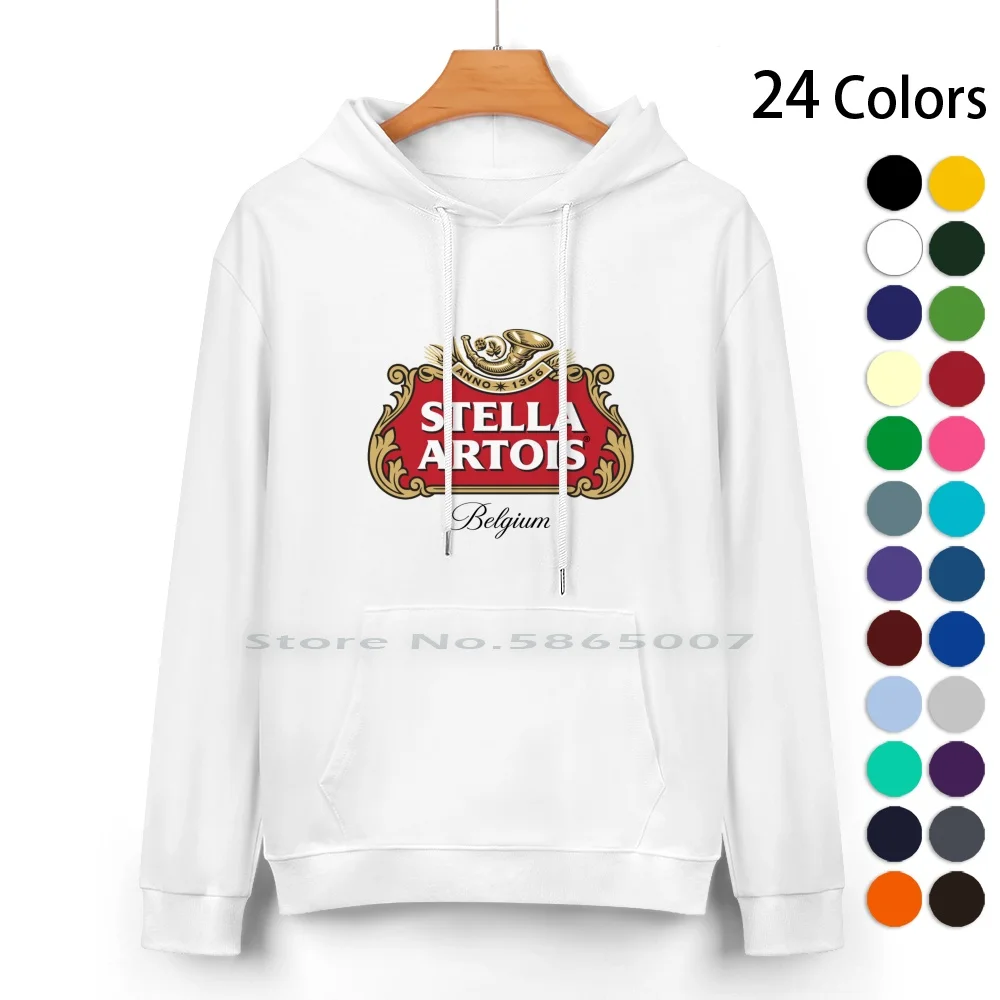 Толстовка с капюшоном Stella Anno Artois, бельгийский свитер из чистого хлопка, 24 цвета, толстовка с капюшоном из 100% хлопка для Бельгии
Толстовка с капюшоном Stella Anno Artois, бельгийский свитер из чистого хлопка, 24 цвета, толстовка с капюшоном из 100% хлопка для Бельгии