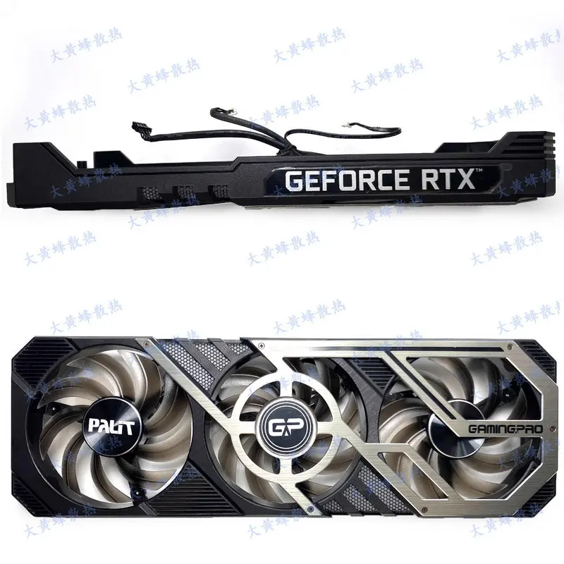 New Shell Frame Fan for PALIT RTX3080 RTX3080ti RTX3090 24GB GamingPro OC Graphics Video Card
New Shell Frame Fan for PALIT RTX3080 RTX3080ti RTX3090 24GB GamingPro OC Graphics Video Card