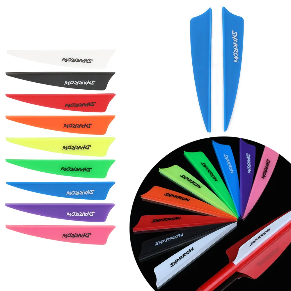 50pcs Archery Arrow Vane 3 Inch Rubber Feather Aluminum Fiberglass Carbon Arrow Shaft Fletching Hunting Shooting Accessories
50pcs Archery Arrow Vane 3 Inch Rubber Feather Aluminum Fiberglass Carbon Arrow Shaft Fletching Hunting Shooting Accessories