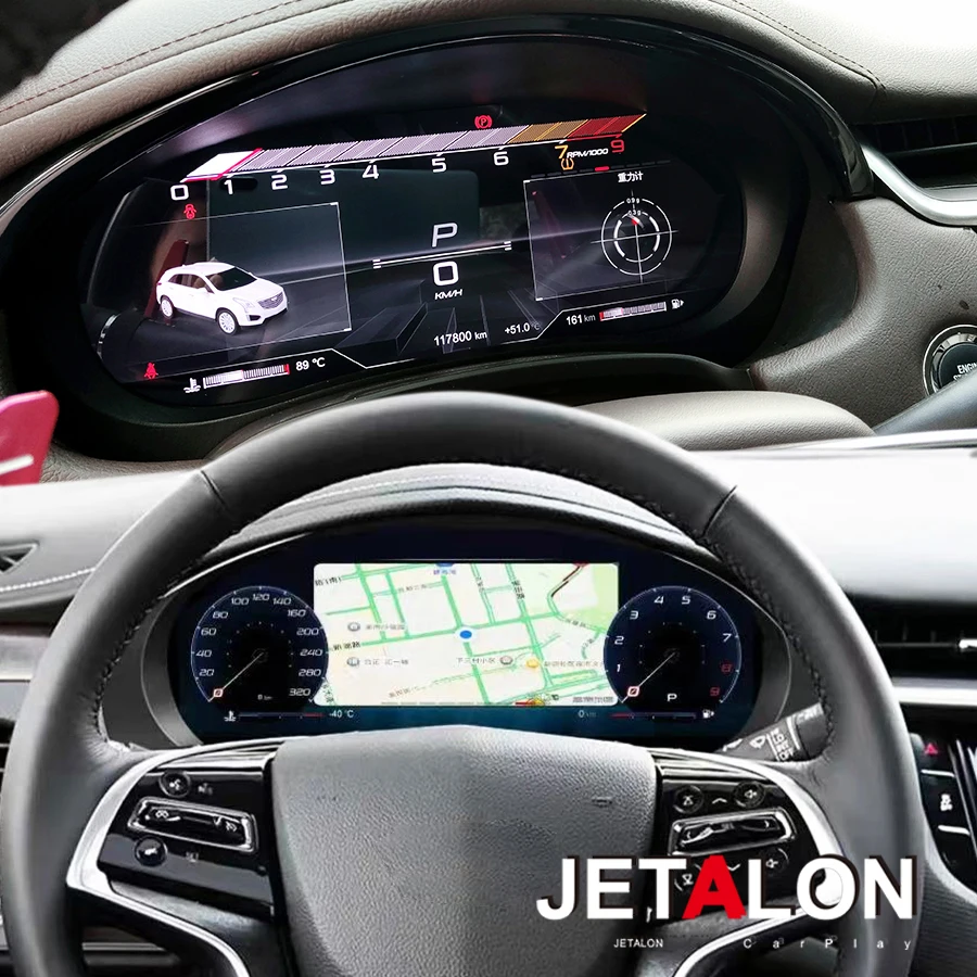 Кластер спидометра для Cadillac XTS 2013-2018, цифровая приборная панель, ЖК-дисплей, приборная панель, Carplay, виртуальный кабин, тахометр, часы
Кластер спидометра для Cadillac XTS 2013-2018, цифровая приборная панель, ЖК-дисплей, приборная панель, Carplay, виртуальный кабин, тахометр, часы