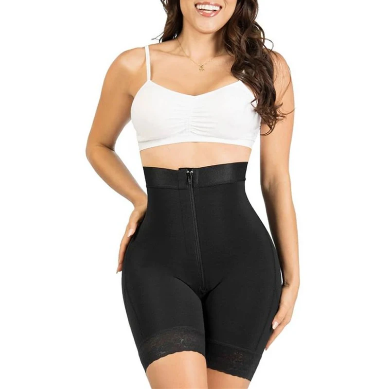 Womens High Waisted Butt Lifter Body Shaper Zipper Butt Pads Seamless Hip Enhancer Shorts
Womens High Waisted Butt Lifter Body Shaper Zipper Butt Pads Seamless Hip Enhancer Shorts