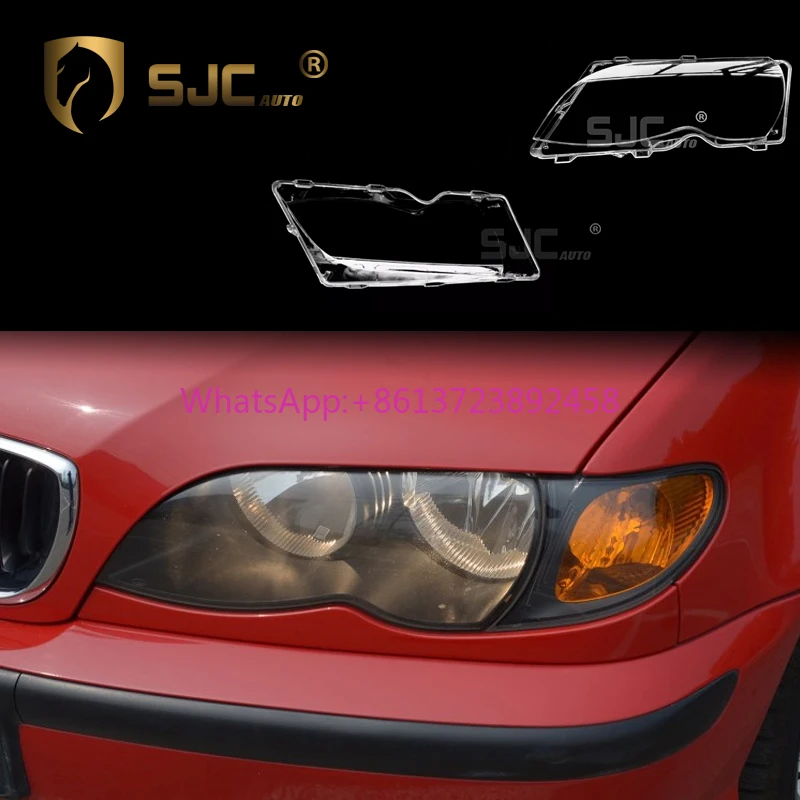 Auto High Quality for BMW 3-series E46 Headlight Cover 02-04 Model Front Lampshade Headlight Shell Cover Car Accessories
Auto High Quality for BMW 3-series E46 Headlight Cover 02-04 Model Front Lampshade Headlight Shell Cover Car Accessories