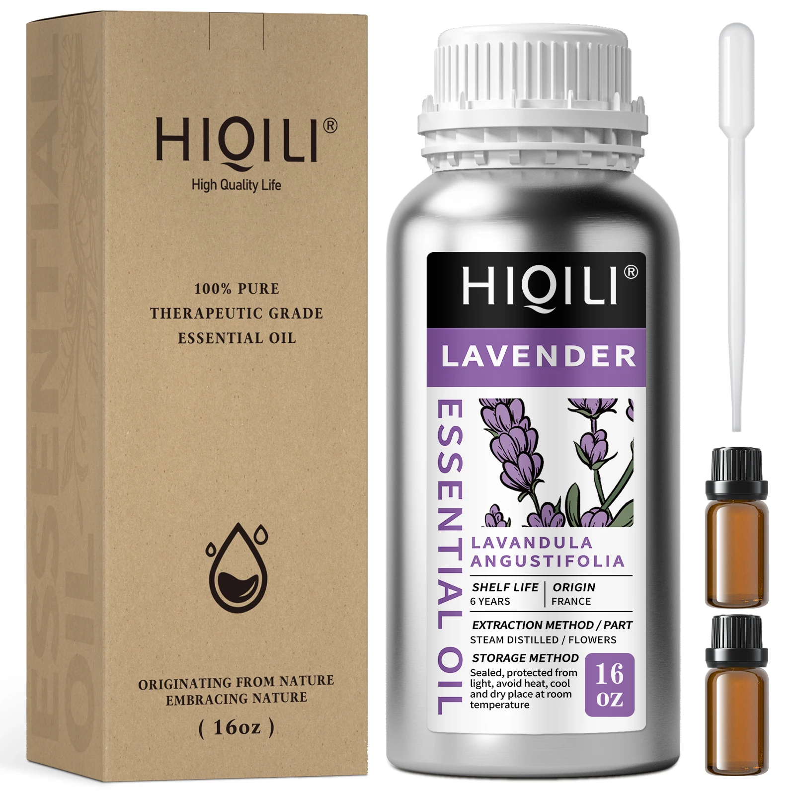 HIQILI 500mL Lavender Essential Oils, 100% Pure Plant for Sleep Help Aromatherapy Diffuser Humidifier Massage Skin Hair Care
HIQILI 500mL Lavender Essential Oils, 100% Pure Plant for Sleep Help Aromatherapy Diffuser Humidifier Massage Skin Hair Care