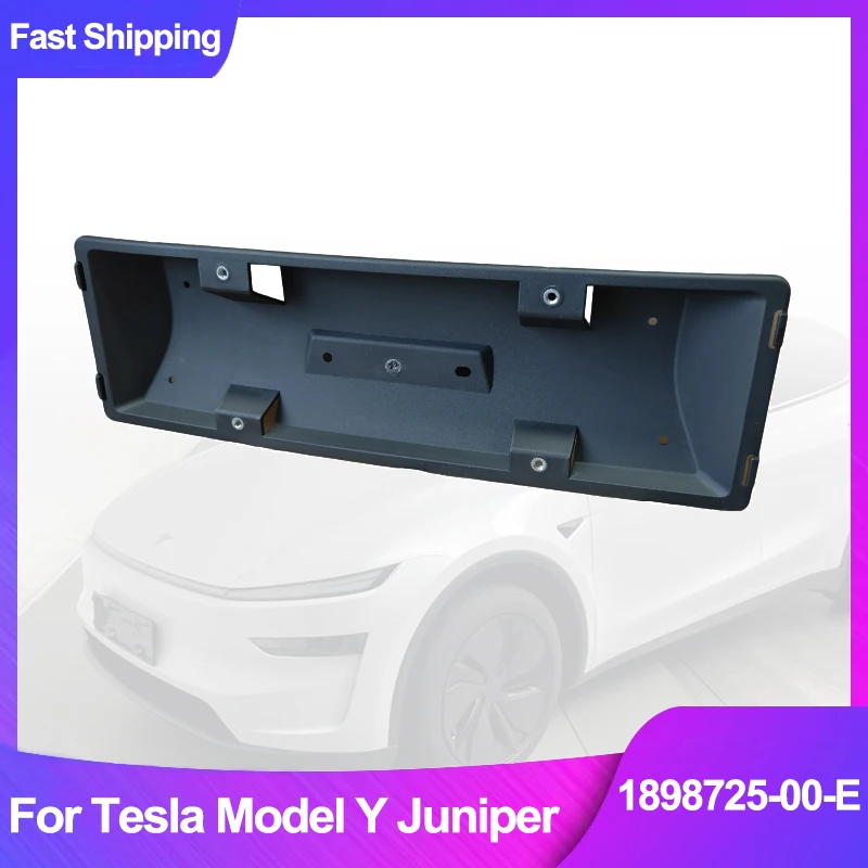 European Standard Number Plate Bracket 1898725-00-E For Tesla Model Y Juniper 2020-2025 EU Front Bumper License Holder Frame
European Standard Number Plate Bracket 1898725-00-E For Tesla Model Y Juniper 2020-2025 EU Front Bumper License Holder Frame