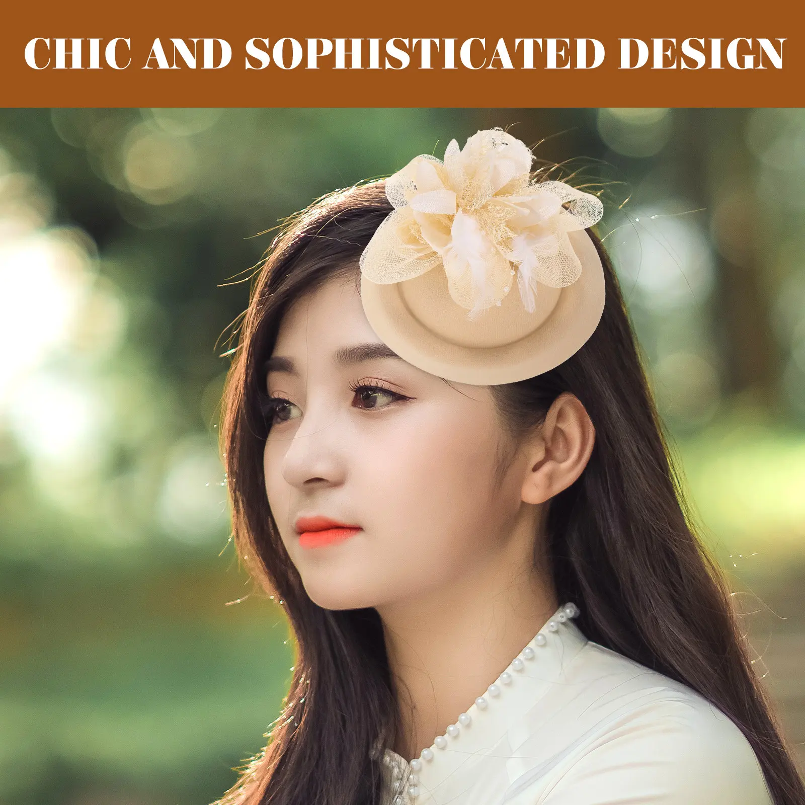 Mini Fascinator Hat Hair Clip with Artificial Pearl Plume Net Veil Tea Party Wedding Banquet Bridal Headdress Women Fascinators
Mini Fascinator Hat Hair Clip with Artificial Pearl Plume Net Veil Tea Party Wedding Banquet Bridal Headdress Women Fascinators