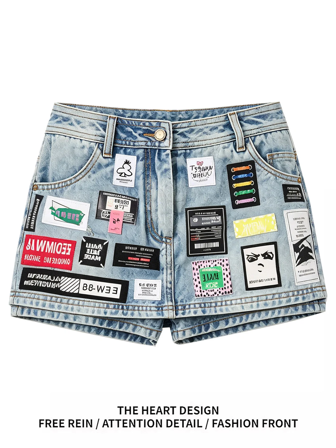 American Retro Design Letter Patchwork Denim Skirt Pants Women Summer New Fashion Versatile Slimming Shorts High Waist Wide L...
American Retro Design Letter Patchwork Denim Skirt Pants Women Summer New Fashion Versatile Slimming Shorts High Waist Wide L...
