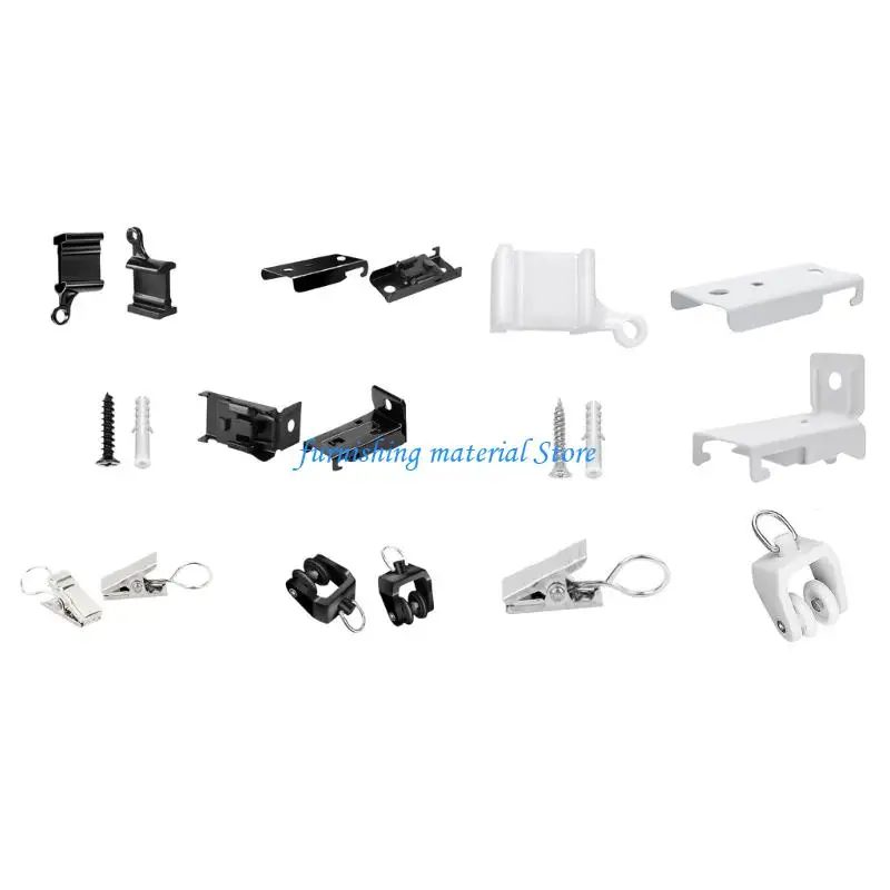 Y5GD Flexible Curtain Track Wall Mount Brackets Ceiling Curtain Track Accessories
Y5GD Flexible Curtain Track Wall Mount Brackets Ceiling Curtain Track Accessories