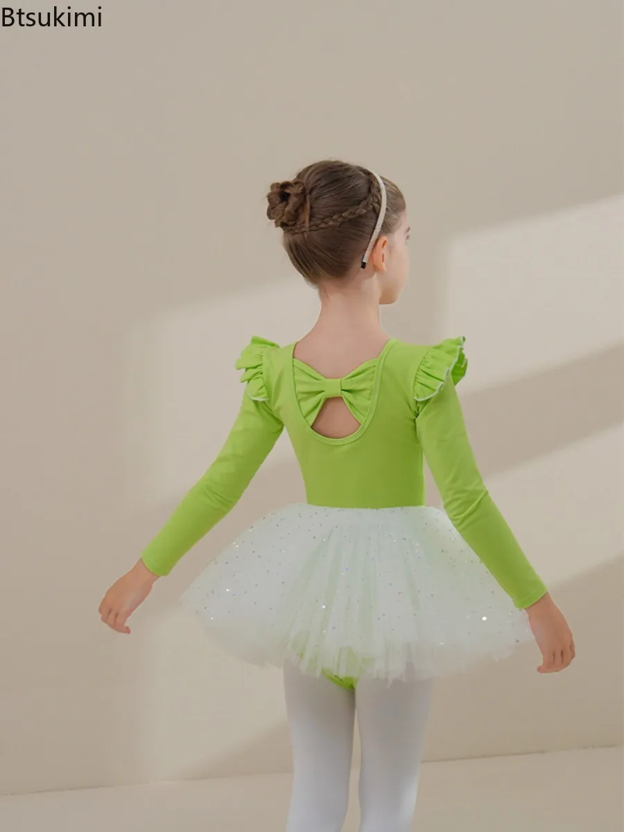 Girls Gymnastics Ballet Leotard Dance Clothes Ruffle Flying Sleeve Bodysuit Tutu Skirt Outfits Kids Stage Performance Costumes
Girls Gymnastics Ballet Leotard Dance Clothes Ruffle Flying Sleeve Bodysuit Tutu Skirt Outfits Kids Stage Performance Costumes