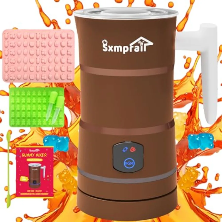 Gummy Maker Machine Oil Infused Gummy Candy Maker DIY Edible Gummy Jelly and Pudding Gummy Making Kit Include 1 Bear Mold 1 Fru
Gummy Maker Machine Oil Infused Gummy Candy Maker DIY Edible Gummy Jelly and Pudding Gummy Making Kit Include 1 Bear Mold 1 Fru