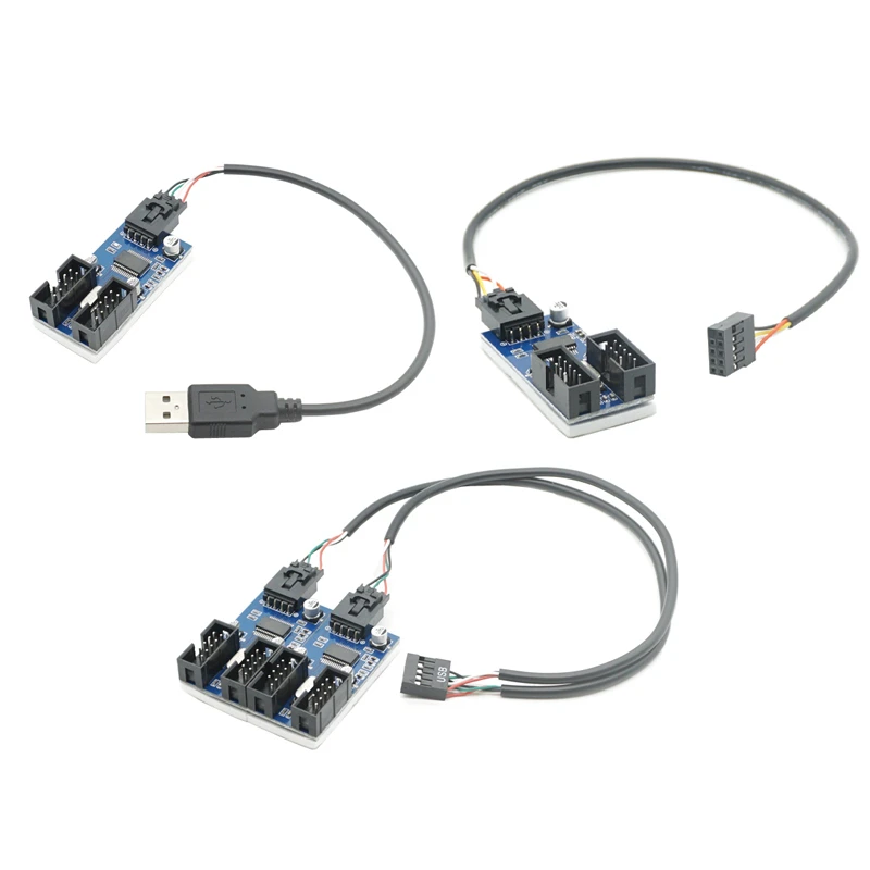 Разветвитель материнской платы с 9-контактным USB-разъемом, разветвитель с 1-2-портовым 4-портовым разъемом с 9-контактным разъемом типа «мама» 1-в-4, линия адаптера
Разветвитель материнской платы с 9-контактным USB-разъемом, разветвитель с 1-2-портовым 4-портовым разъемом с 9-контактным разъемом типа «мама» 1-в-4, линия адаптера