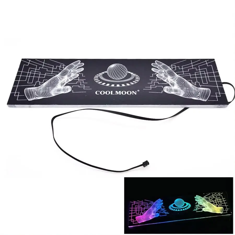 30 см RGB задняя панель для видеокарты, графический процессор и игровой корпус для ПК, ARGB светодиодная подсветка Aura SYNC
30 см RGB задняя панель для видеокарты, графический процессор и игровой корпус для ПК, ARGB светодиодная подсветка Aura SYNC