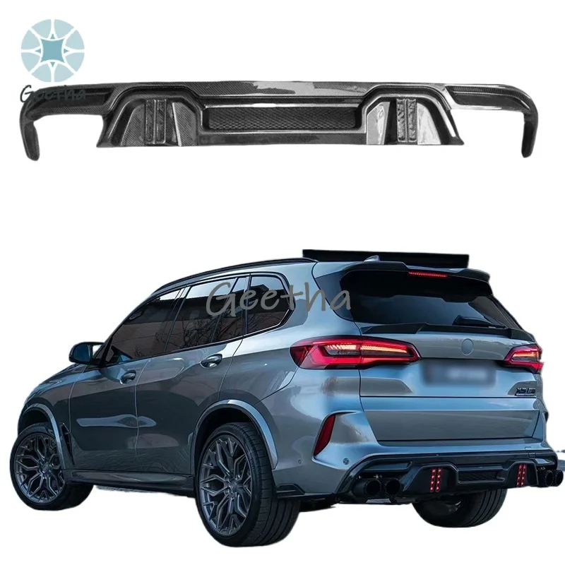 F95 X5M Carbon Fiber LD Style Rear Diffuser Rear Bumper Lip for BMW F95 X5 M
F95 X5M Carbon Fiber LD Style Rear Diffuser Rear Bumper Lip for BMW F95 X5 M