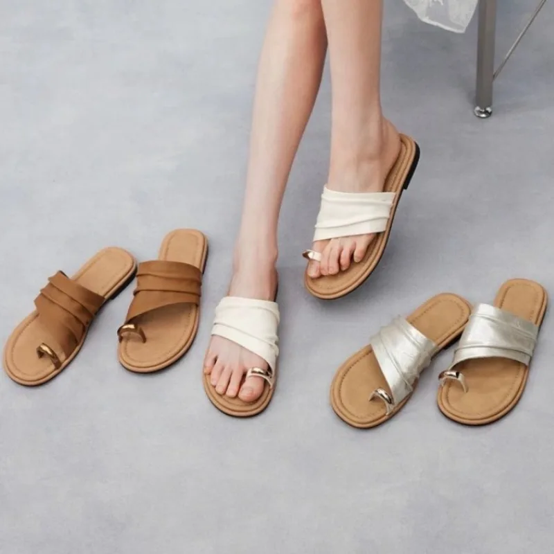 Clip Toe Women Slippers Flats Sandals Fashion Woman Shoes Summer 2026 Casual Beach Comfort Shoes Walking Slides
Clip Toe Women Slippers Flats Sandals Fashion Woman Shoes Summer 2026 Casual Beach Comfort Shoes Walking Slides