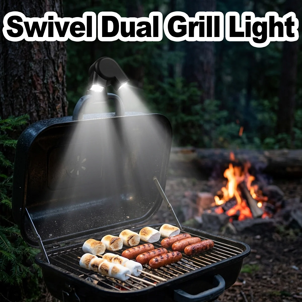 LED Dual Head Grill Light 360 Rotating Flexible Gooseneck for Outdoor Cooking Grilling Accessorie Portable Spotlight Garden Lamp
LED Dual Head Grill Light 360 Rotating Flexible Gooseneck for Outdoor Cooking Grilling Accessorie Portable Spotlight Garden Lamp