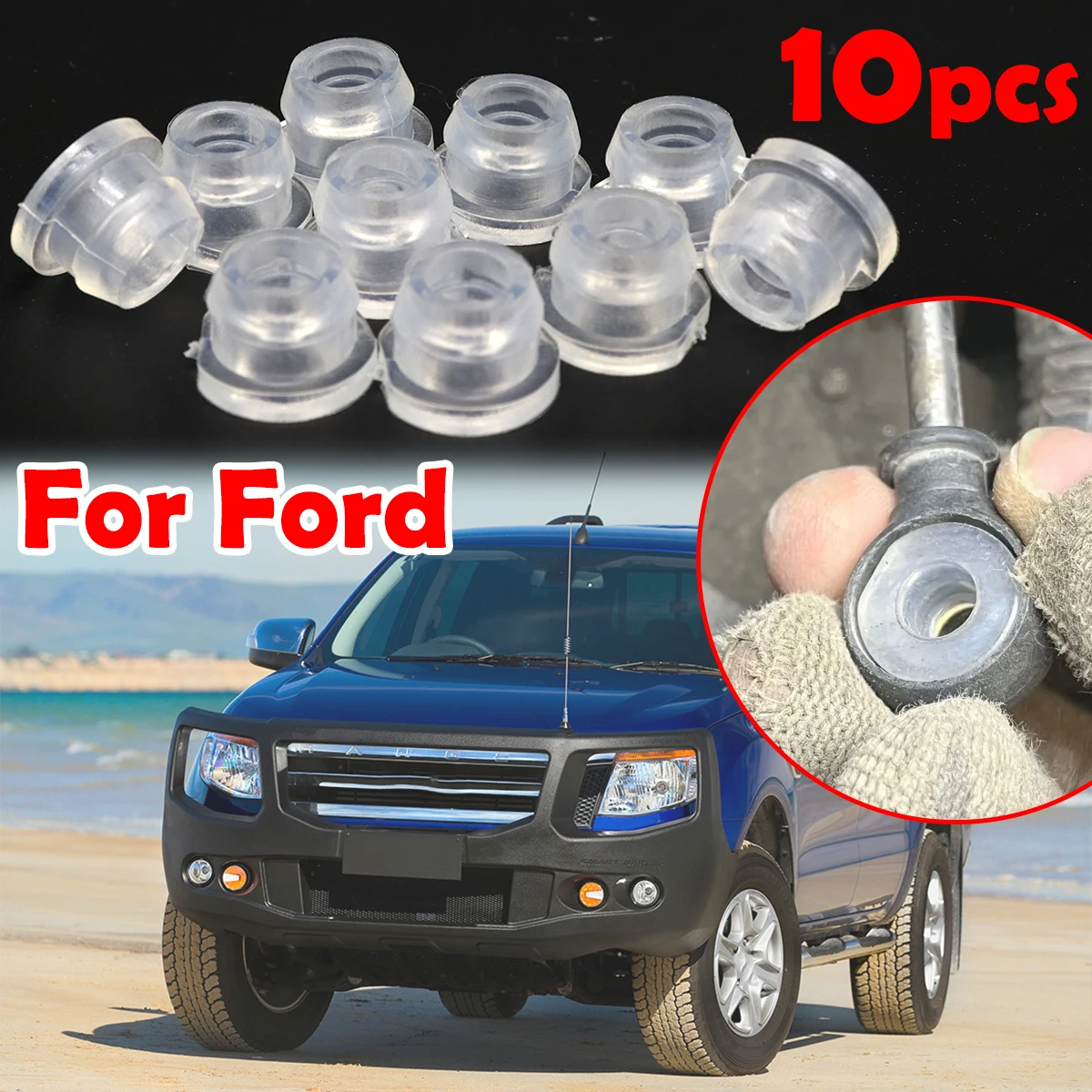 10pcs For Ford Focus Fiesta RANGER Fusion Automatic Gear Shifter Cable Linkage Bushing Transmission End Repair Kit Replacement
10pcs For Ford Focus Fiesta RANGER Fusion Automatic Gear Shifter Cable Linkage Bushing Transmission End Repair Kit Replacement