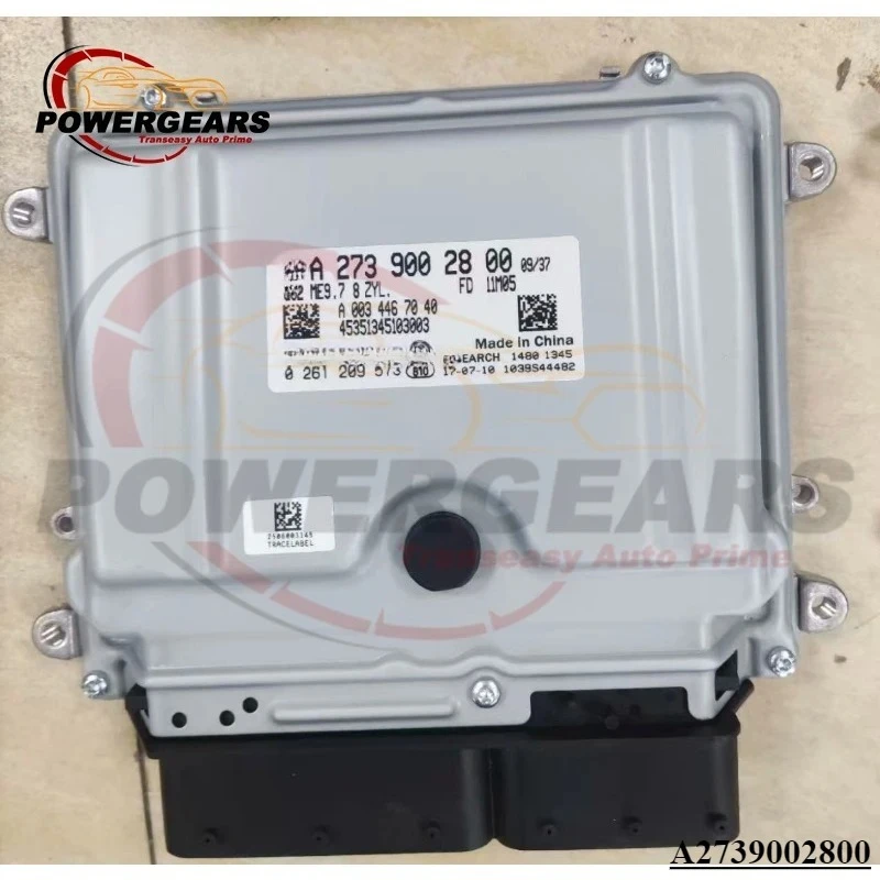 A2739002800 Band New ECU ECM Engine Computer Control Module Flashed Suit For Mercedes Benz 0261209625
A2739002800 Band New ECU ECM Engine Computer Control Module Flashed Suit For Mercedes Benz 0261209625