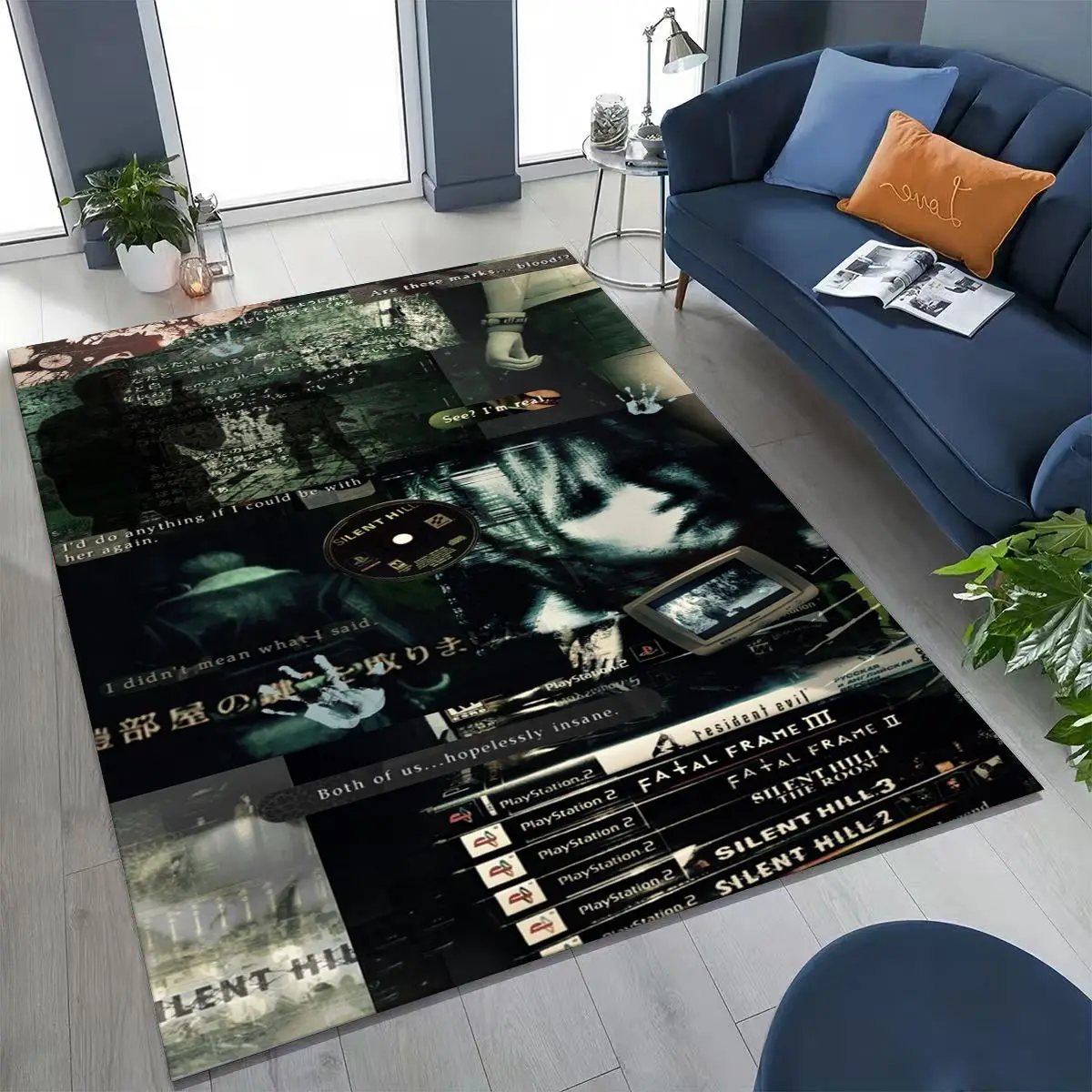 Classic Silent Hill Horror Game Movie Art Rug for Bedroom Living Room Sofa Home Doormat Decor,Large Kids Play Non-slip Floor Mat
Classic Silent Hill Horror Game Movie Art Rug for Bedroom Living Room Sofa Home Doormat Decor,Large Kids Play Non-slip Floor Mat