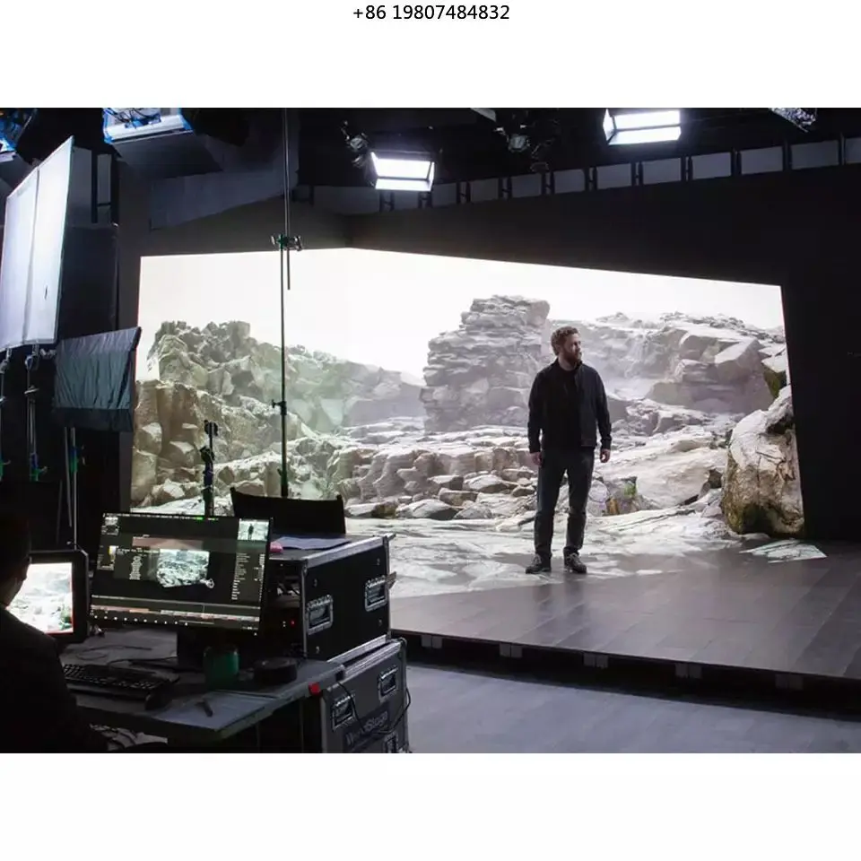 P1.9 P2.6 XR Virtual Production LED Display, 7680Hz 3D Immersive Studio Background Video Wall for VFX Film Stage
P1.9 P2.6 XR Virtual Production LED Display, 7680Hz 3D Immersive Studio Background Video Wall for VFX Film Stage