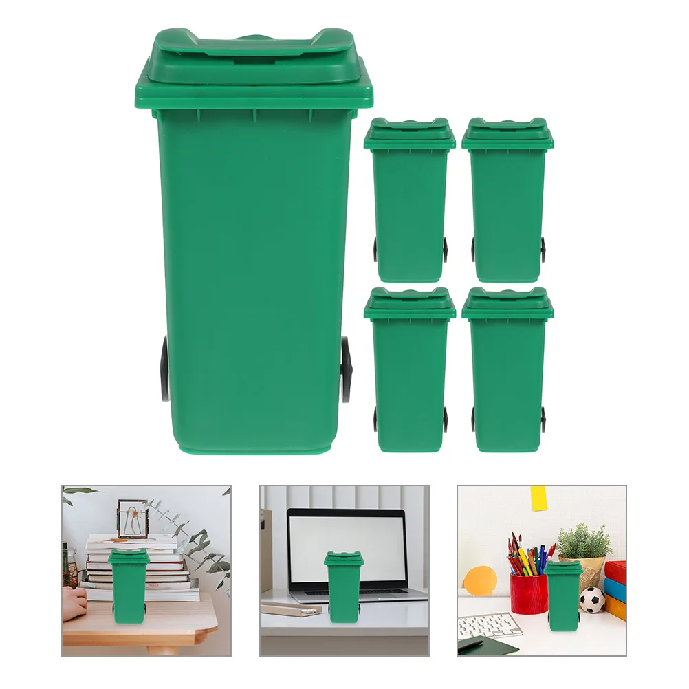 5 Pcs Garbage Can Trash for Home Desktop Waste Bucket Bin Toy Cans Mini Tiny Container
5 Pcs Garbage Can Trash for Home Desktop Waste Bucket Bin Toy Cans Mini Tiny Container