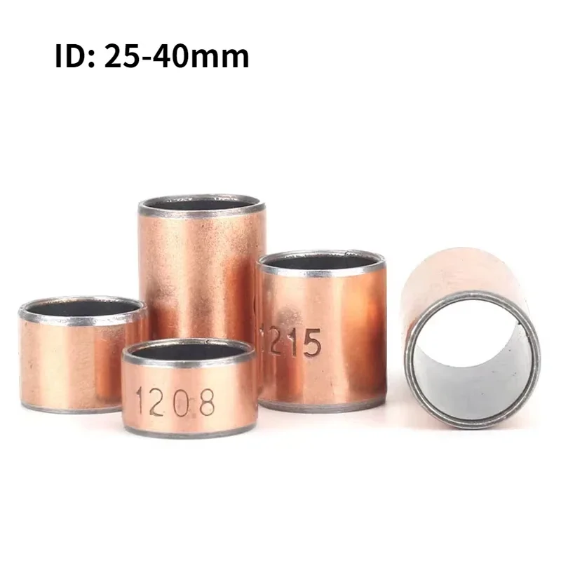 1-5Pcs Inner Diameter 25-40mm SF-1 Oil-Free Self-Lubricating Composite Bearing Copper Sleeve Bushing
1-5Pcs Inner Diameter 25-40mm SF-1 Oil-Free Self-Lubricating Composite Bearing Copper Sleeve Bushing