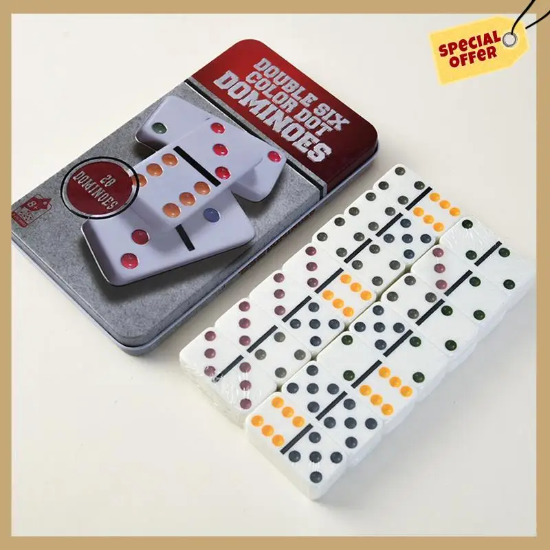 Stable Performance-Ivorys Domino Set, Domino Board Game, Parent-Child Interactive Chess And Cards
Stable Performance-Ivorys Domino Set, Domino Board Game, Parent-Child Interactive Chess And Cards